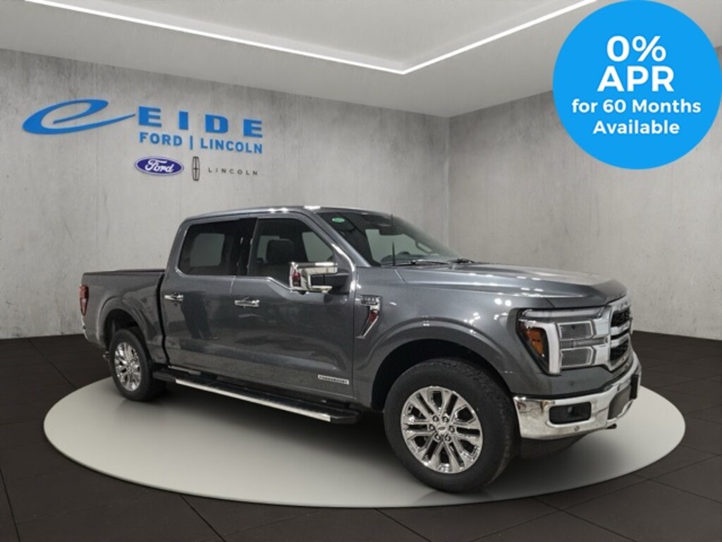 New 2025 Ford F-150 Lariat Chrome Truck SuperCrew Cab