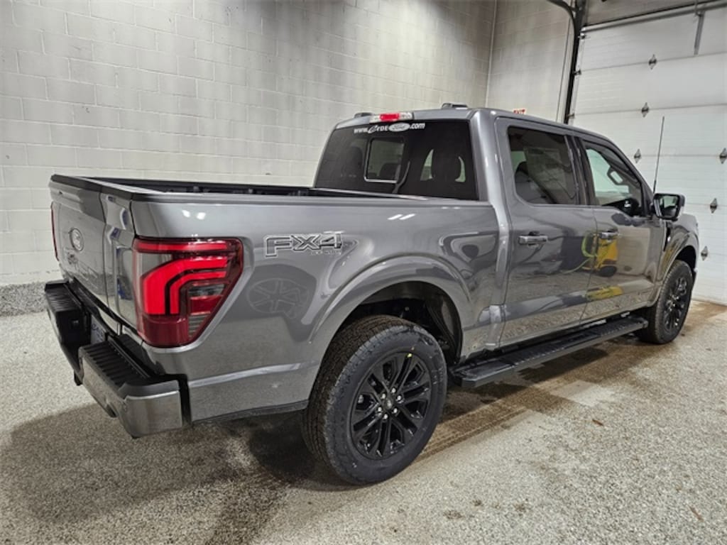 New 2025 Ford F-150 Lariat Black Appearance Truck SuperCrew Cab