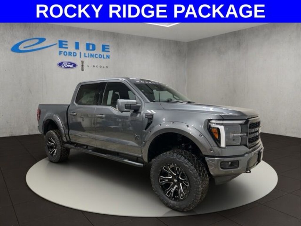 New 2026 Ford F-150 Lariat Rocky Ridge Truck SuperCrew Cab