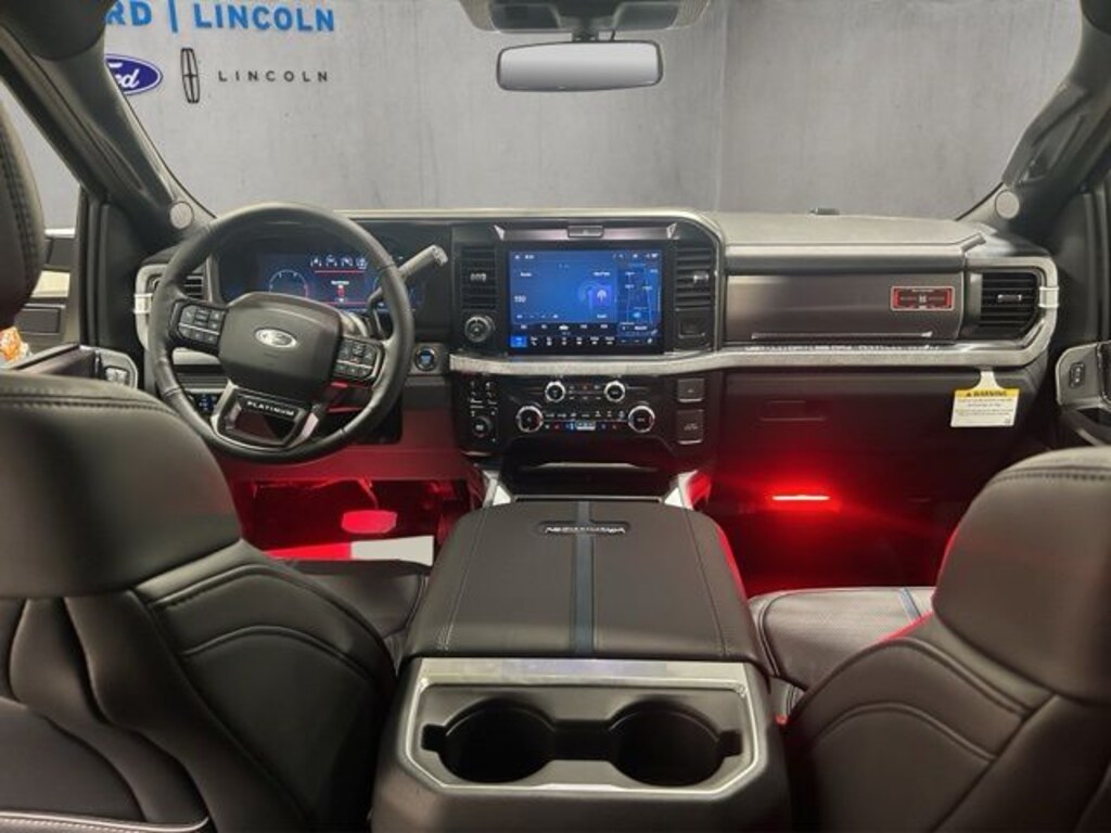 New 2026 Ford F-350 Platinum Black Widow Truck Crew Cab