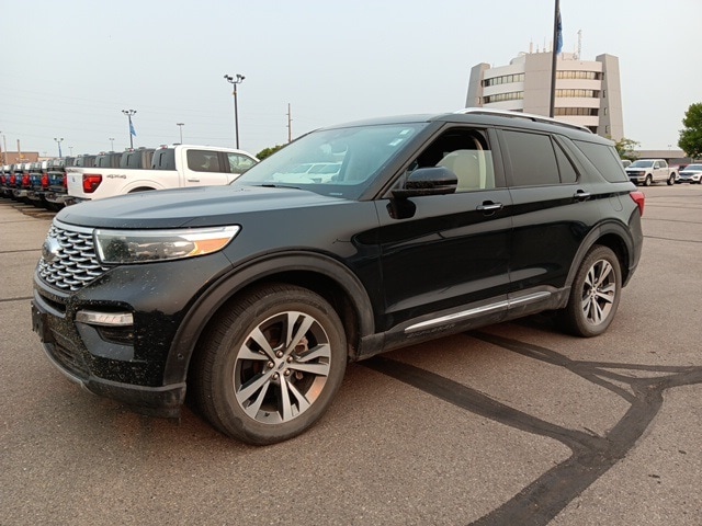 Certified 2020 Ford Explorer Platinum with VIN 1FM5K8HC5LGA53832 for sale in Bismarck, ND