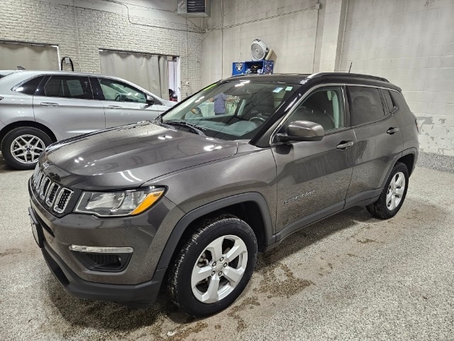 Certified 2018 Jeep Compass Latitude with VIN 3C4NJDBB7JT185838 for sale in Bismarck, ND