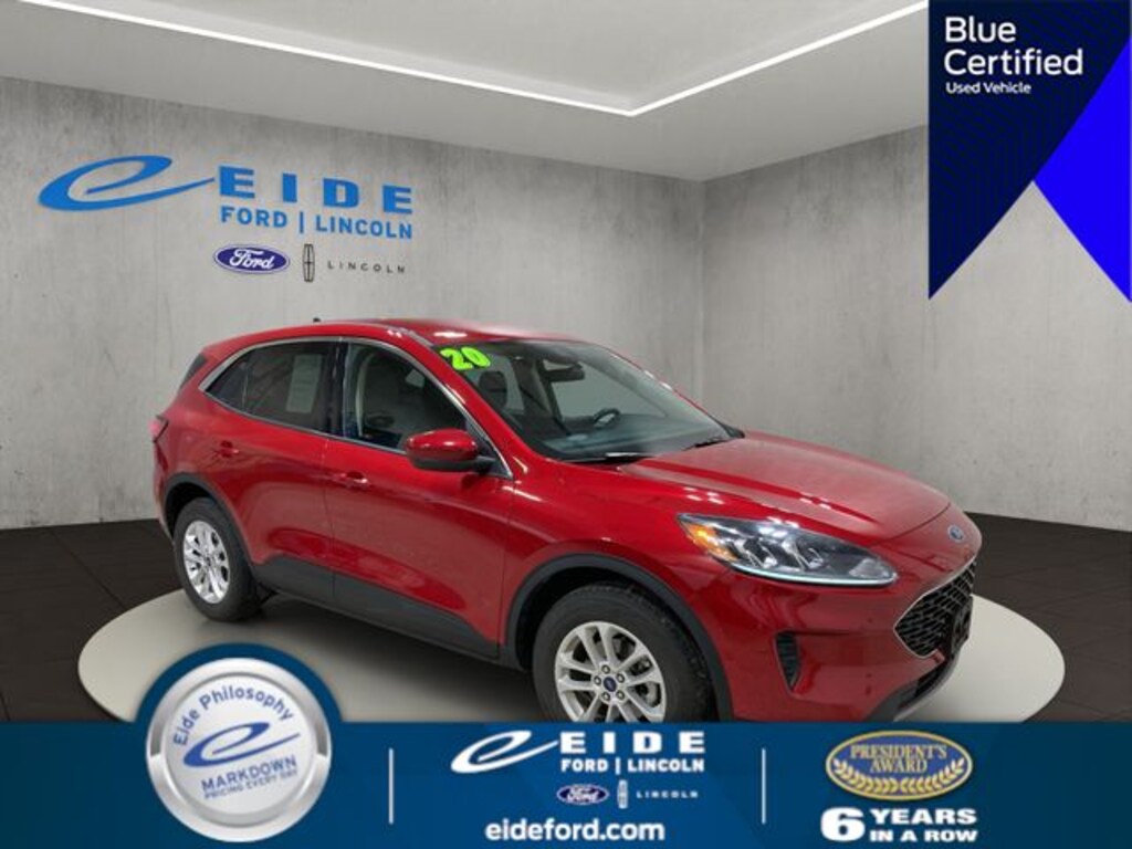 Certified 2020 Ford Escape SE SUV