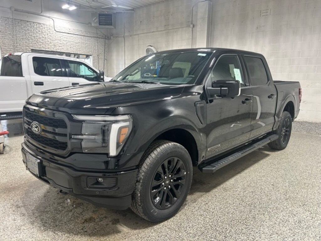 New 2025 Ford F-150 Lariat Black Appearance Truck SuperCrew Cab