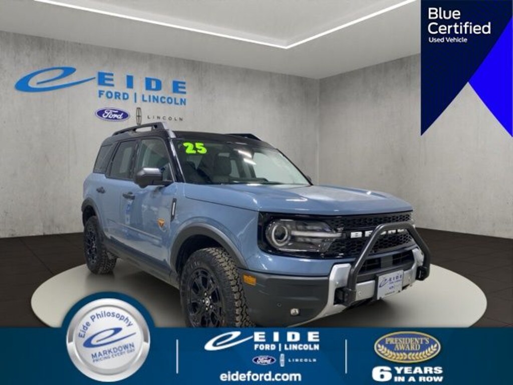 Certified 2025 Ford Bronco Sport Badlands SUV