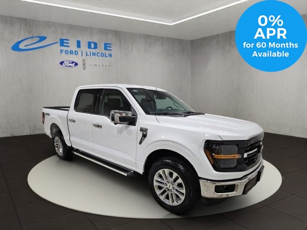New 2025 Ford F-150 XLT Chrome Truck SuperCrew Cab