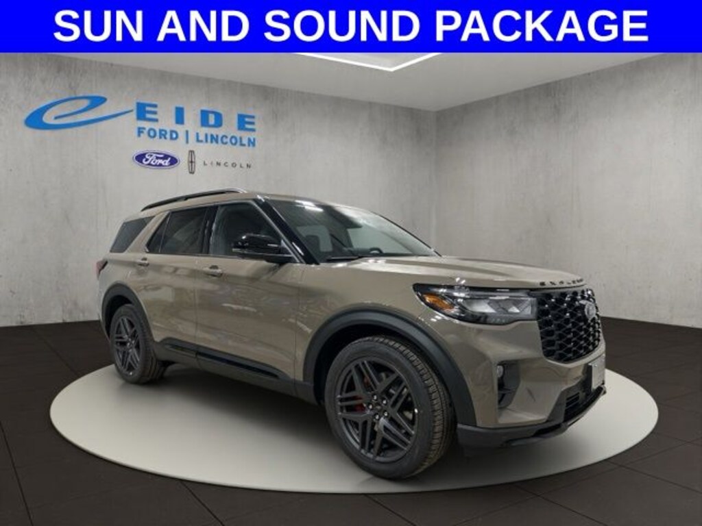 New 2026 Ford Explorer ST SUV
