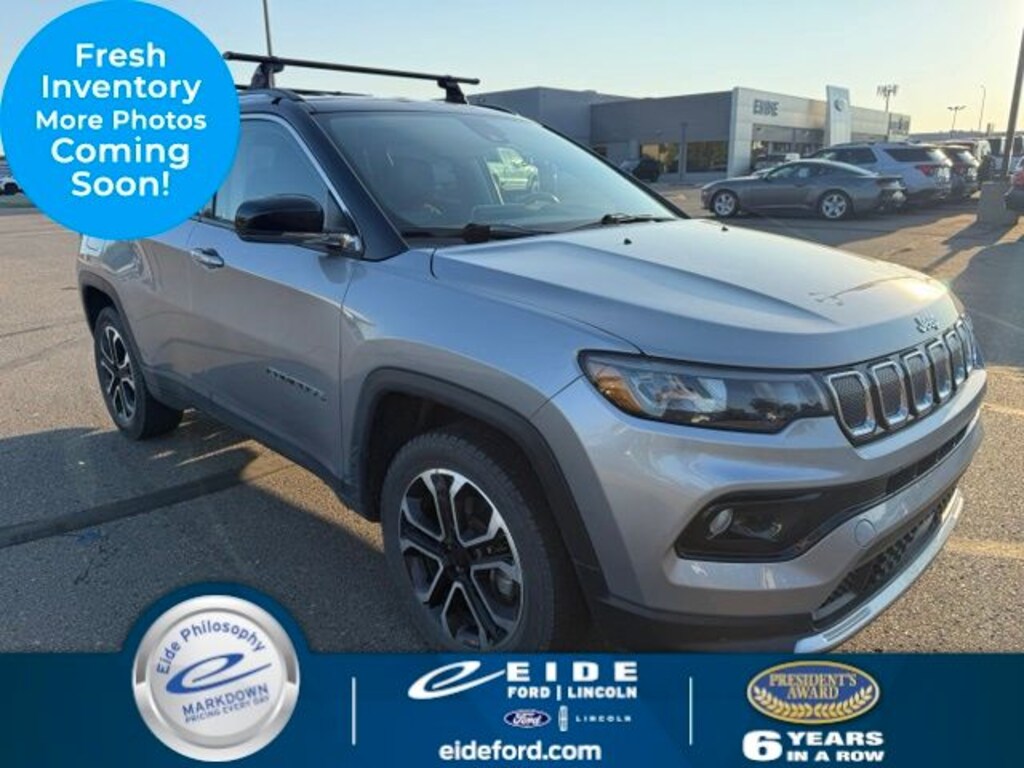 Certified 2022 Jeep Compass Limited SUV