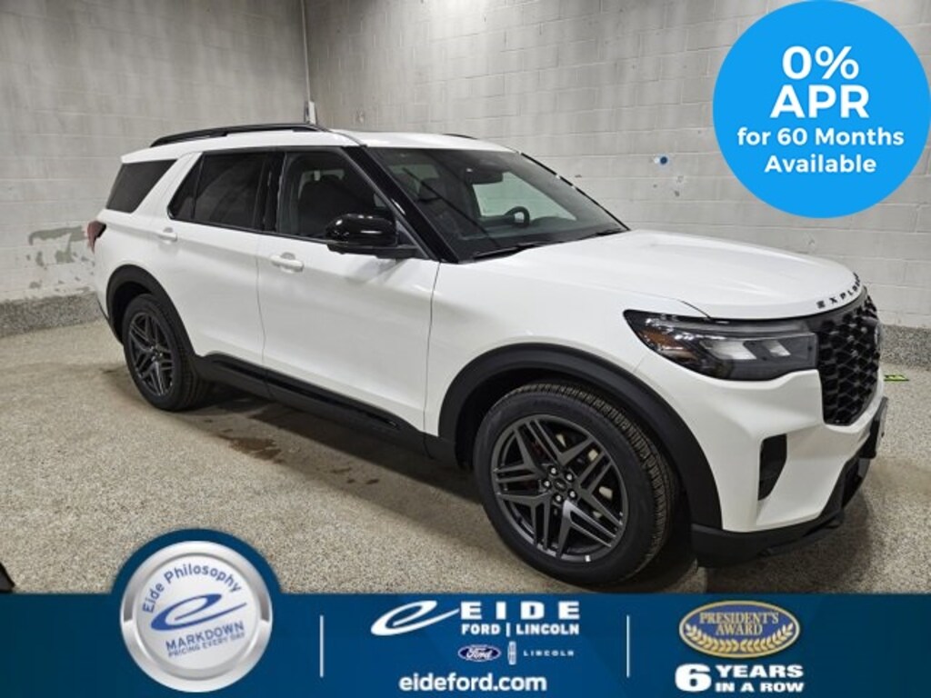 New 2025 Ford Explorer ST SUV