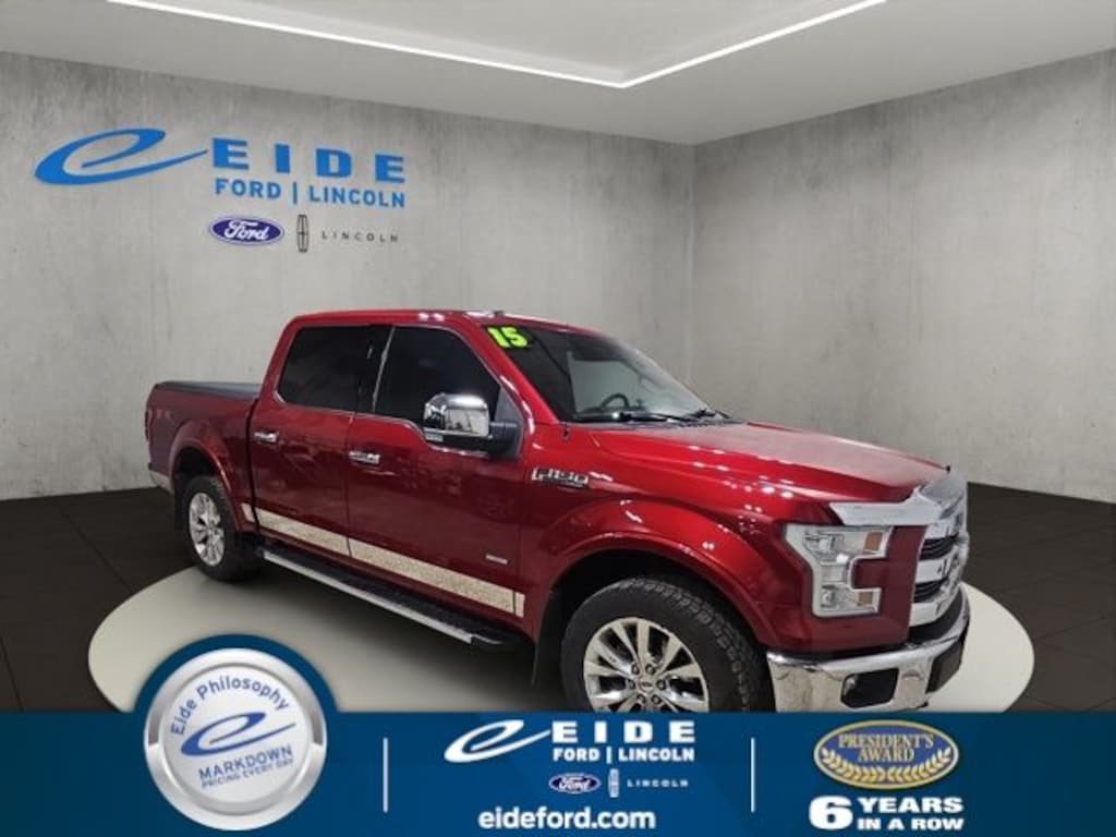 Used 2015 Ford F-150 Lariat Truck