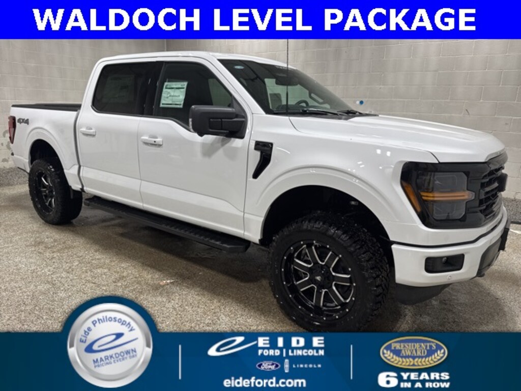 New 2025 Ford F-150 XLT Waldoch Level Package Truck SuperCrew Cab
