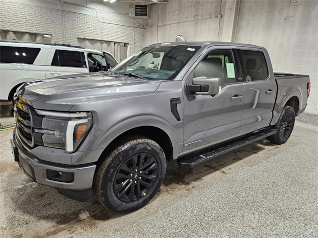 New 2025 Ford F-150 Lariat Black Appearance Truck SuperCrew Cab