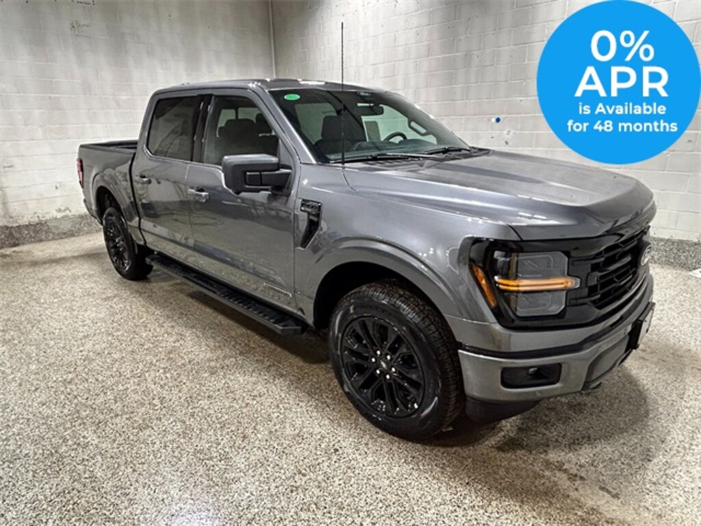 New 2025 Ford F-150 XLT Black Appearance Plus Truck SuperCrew Cab