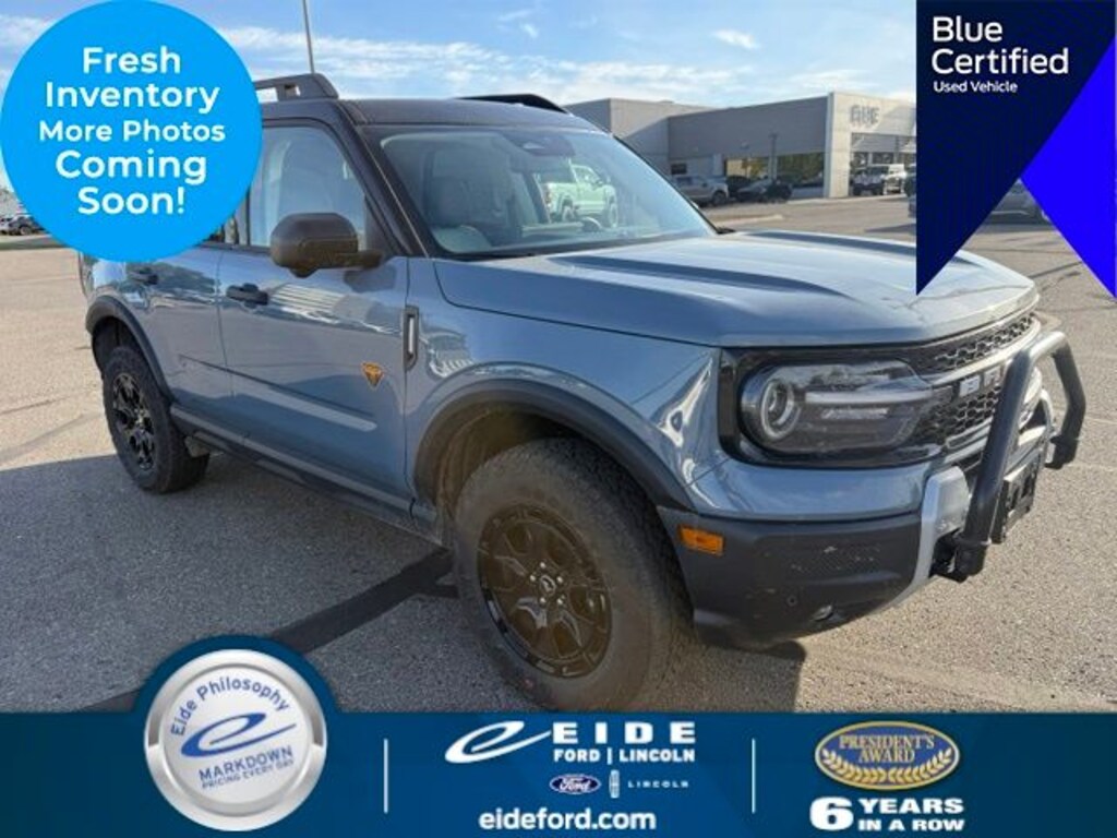 Certified 2025 Ford Bronco Sport Badlands SUV