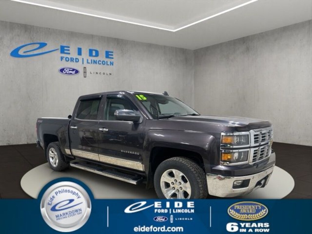 Used 2015 Chevrolet Silverado 1500 LTZ Truck