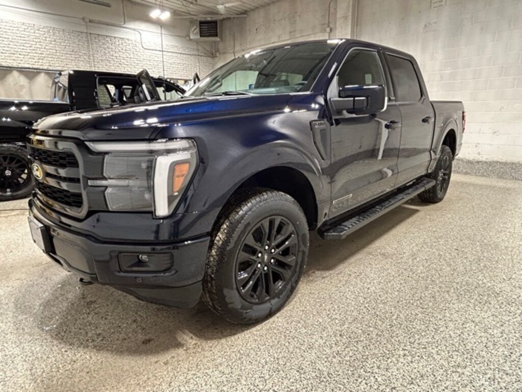 New 2025 Ford F-150 Lariat Black Appearance Truck SuperCrew Cab