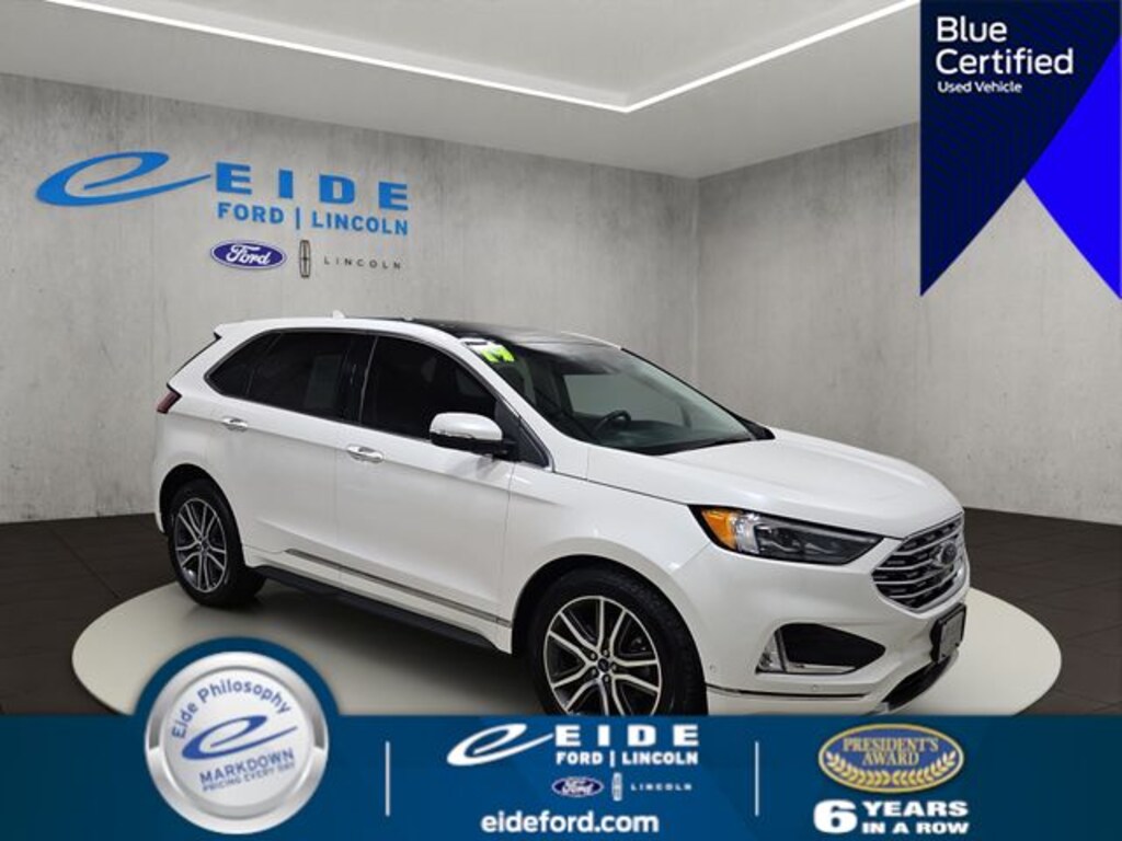 Certified 2019 Ford Edge Titanium SUV