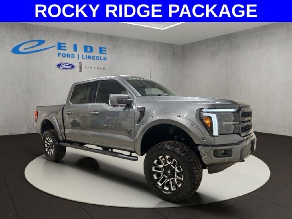 New 2026 Ford F-150 Lariat Rocky Ridge Truck SuperCrew Cab