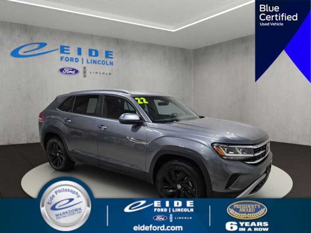 Certified 2022 Volkswagen Atlas Cross Sport 3.6L V6 SE w/Technology SUV