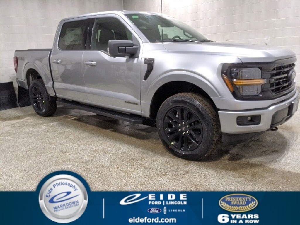 New 2025 Ford F-150 XLT Black Appearance Plus Truck SuperCrew Cab