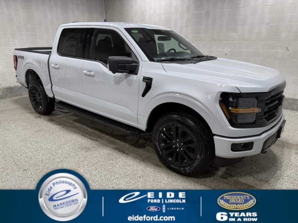 New 2025 Ford F-150 XLT Black Appearance Plus Truck SuperCrew Cab