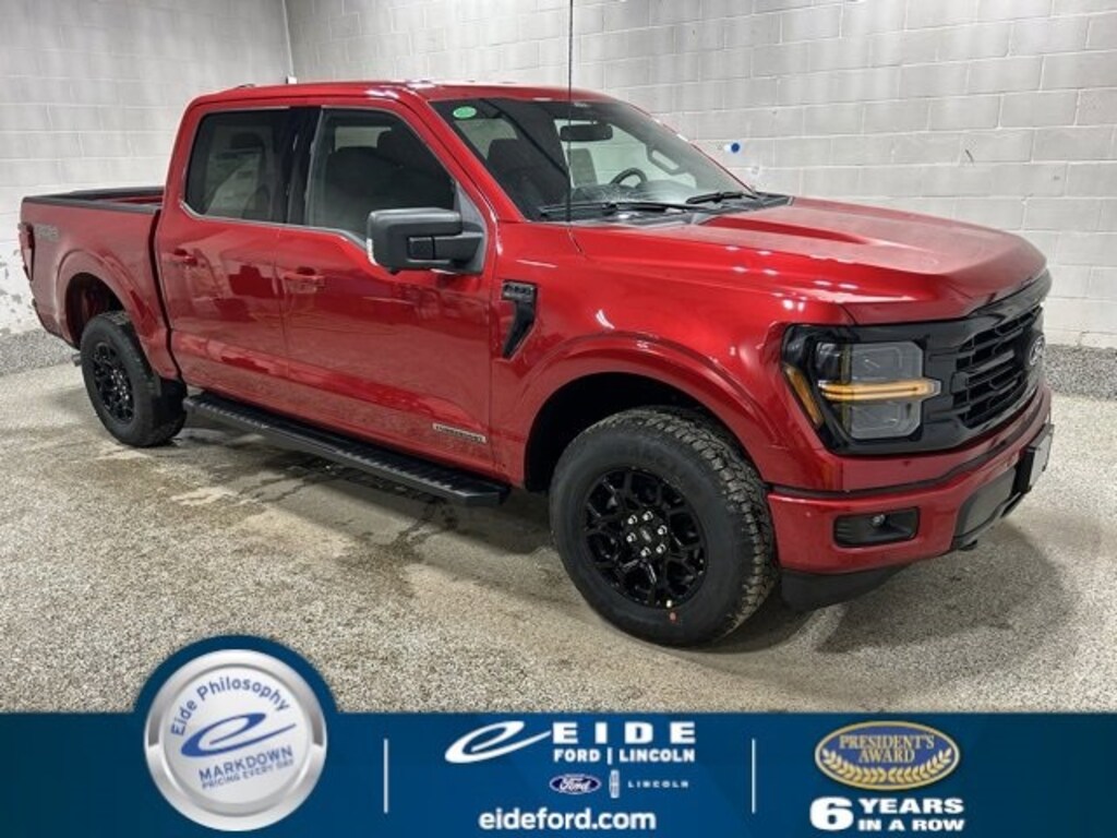 New 2025 Ford F-150 XLT Black Appearance Truck SuperCrew Cab