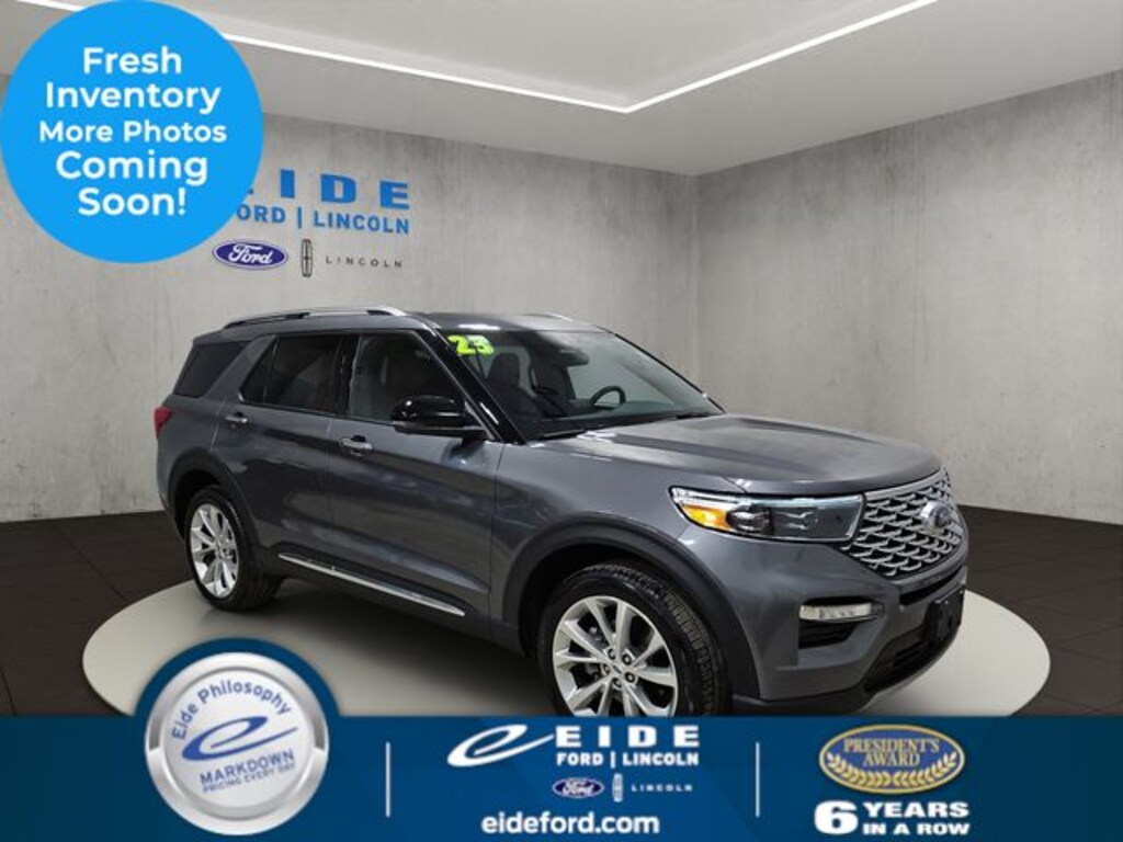 Certified 2023 Ford Explorer Platinum SUV