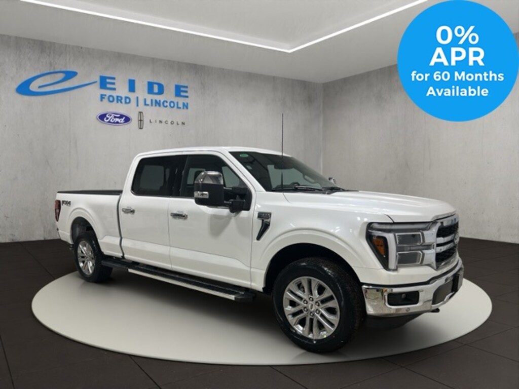 New 2025 Ford F-150 Lariat Chrome Truck SuperCrew Cab