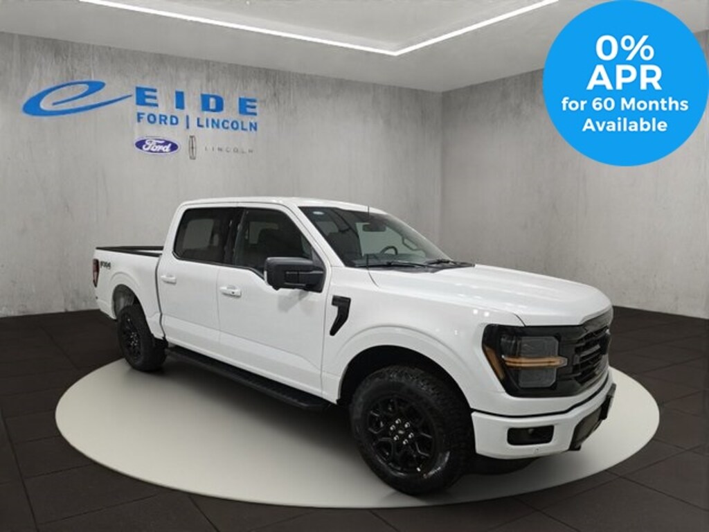 New 2025 Ford F-150 XLT Black Appearance Truck SuperCrew Cab