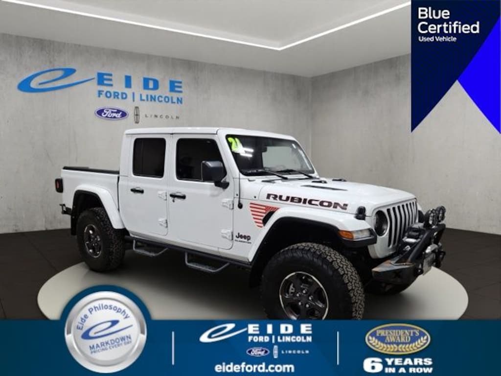 Certified 2021 Jeep Gladiator Rubicon Truck