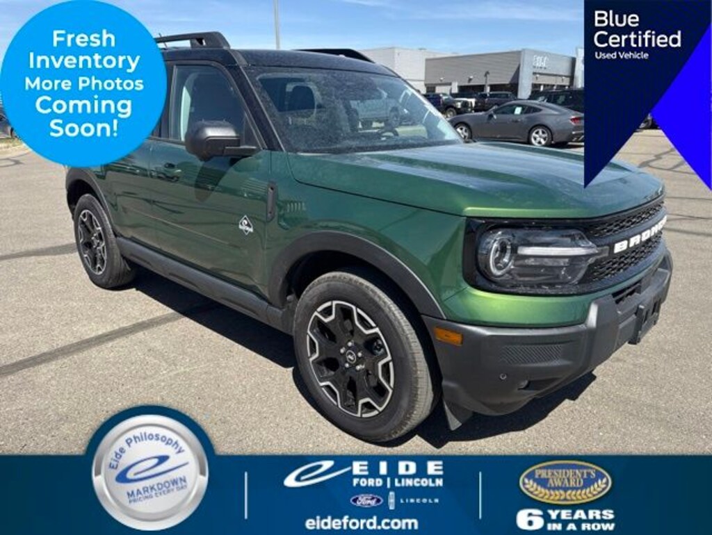 Certified 2025 Ford Bronco Sport Outer Banks SUV