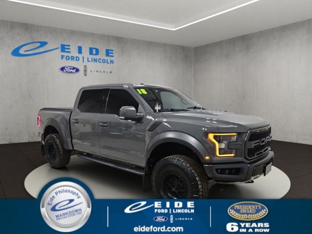 Used 2018 Ford F-150 Raptor Truck