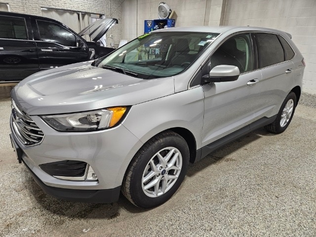 Certified 2021 Ford Edge SEL with VIN 2FMPK4J98MBA53056 for sale in Bismarck, ND