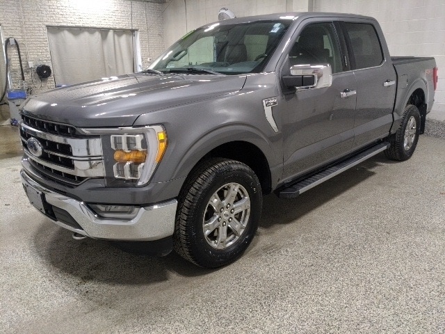 Certified 2021 Ford F-150 Lariat with VIN 1FTEW1EP1MKE41856 for sale in Bismarck, ND