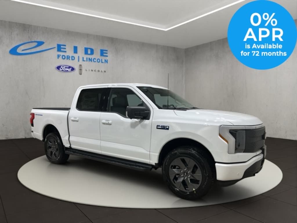 New 2025 Ford F-150 Lightning Flash Truck SuperCrew Cab