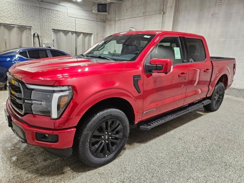 New 2025 Ford F-150 Lariat Black Appearance Truck SuperCrew Cab