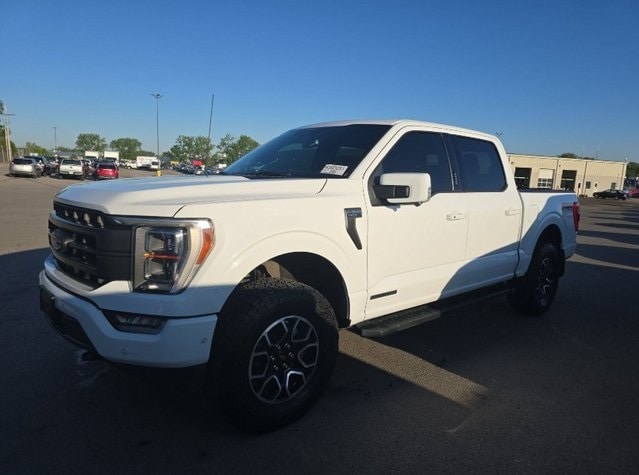 Used 2022 Ford F-150 Lariat with VIN 1FTFW1ED7NFB72329 for sale in Bismarck, ND