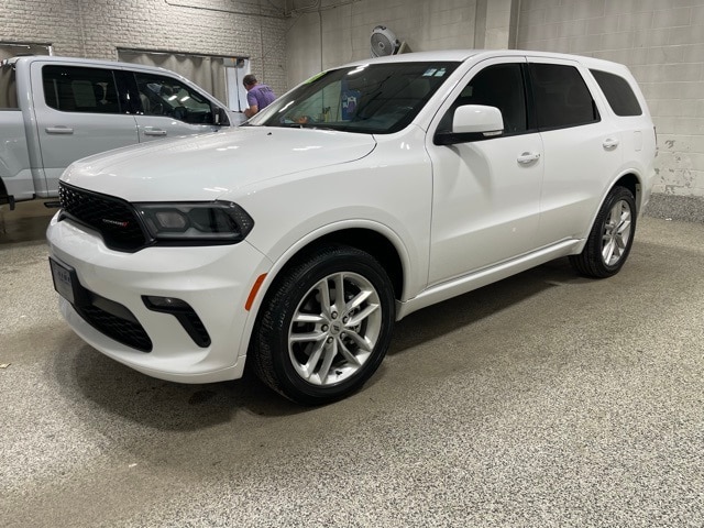 Certified 2021 Dodge Durango GT Plus with VIN 1C4RDJDG2MC851908 for sale in Bismarck, ND