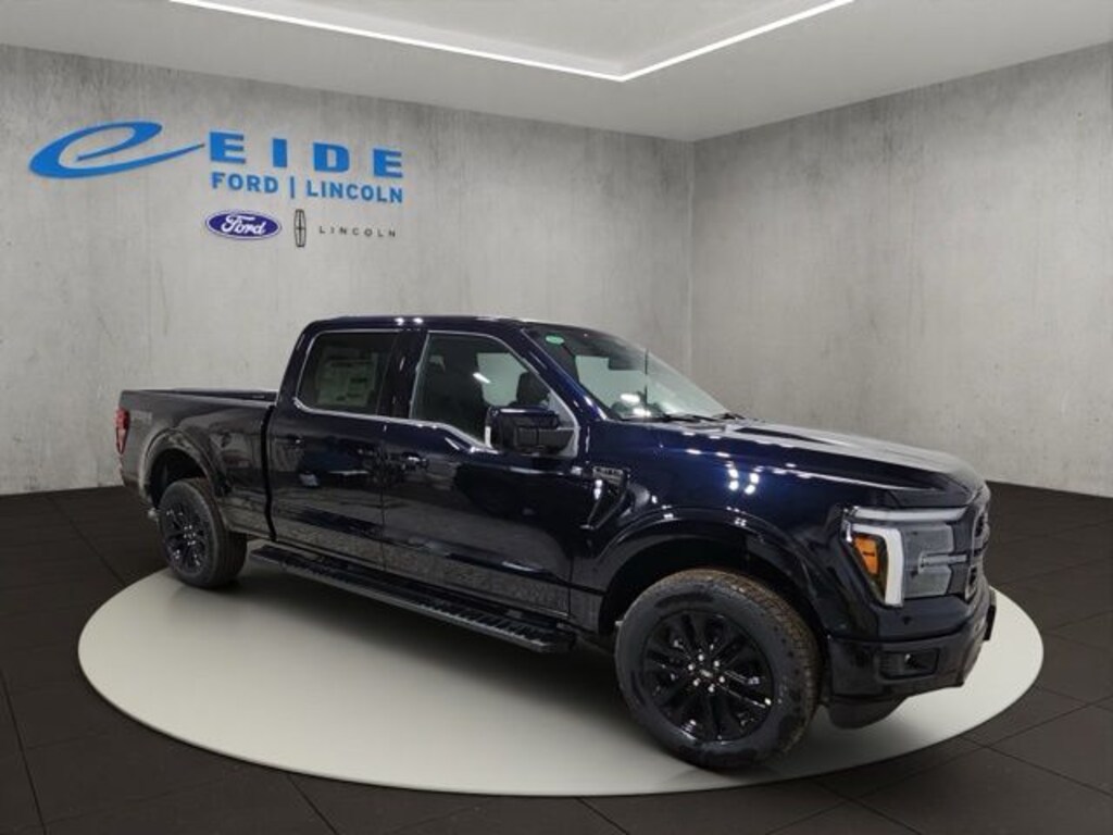 New 2026 Ford F-150 Lariat Black Appearance Truck SuperCrew Cab