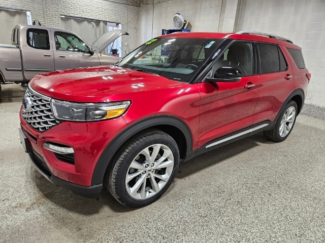 Certified 2022 Ford Explorer Platinum with VIN 1FM5K8HC5NGB95584 for sale in Bismarck, ND