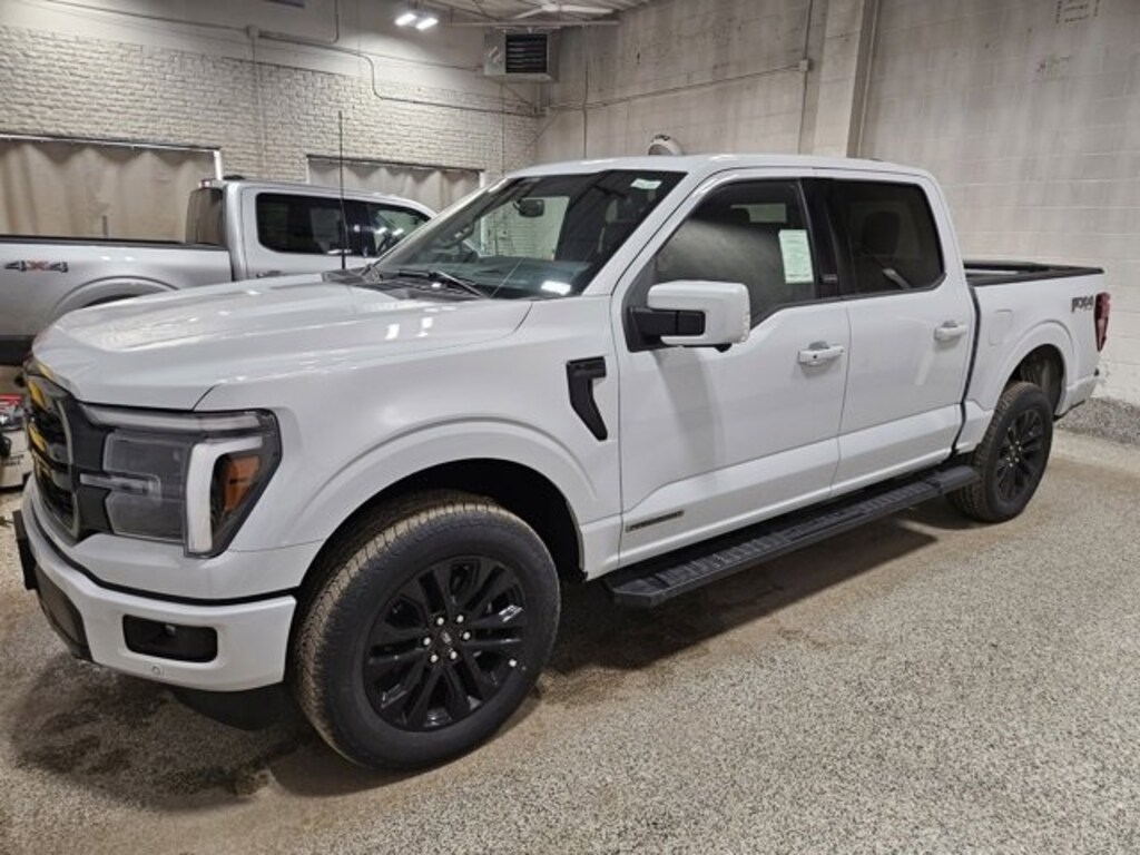 New 2025 Ford F-150 Lariat Black Appearance Truck SuperCrew Cab