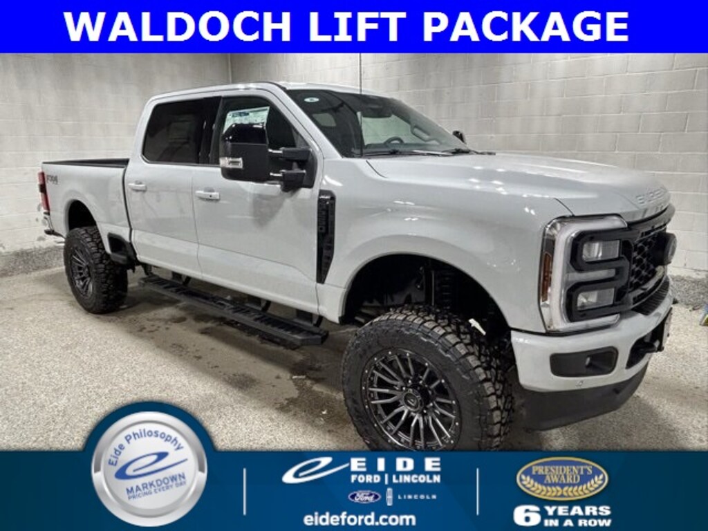 New 2025 Ford F-250 Lariat Waldoch Lift Package Truck Crew Cab