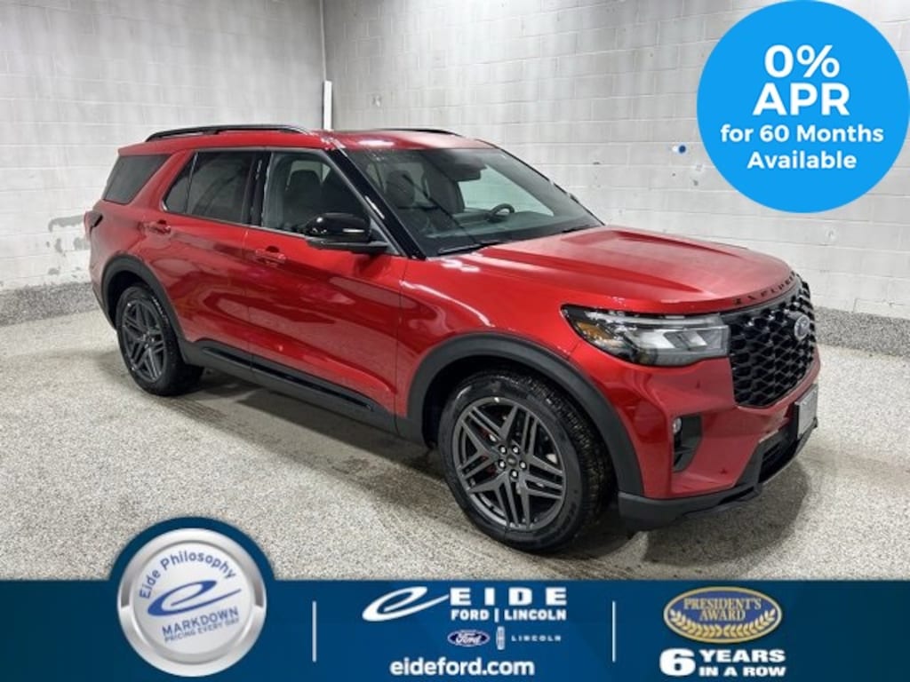 New 2025 Ford Explorer ST SUV