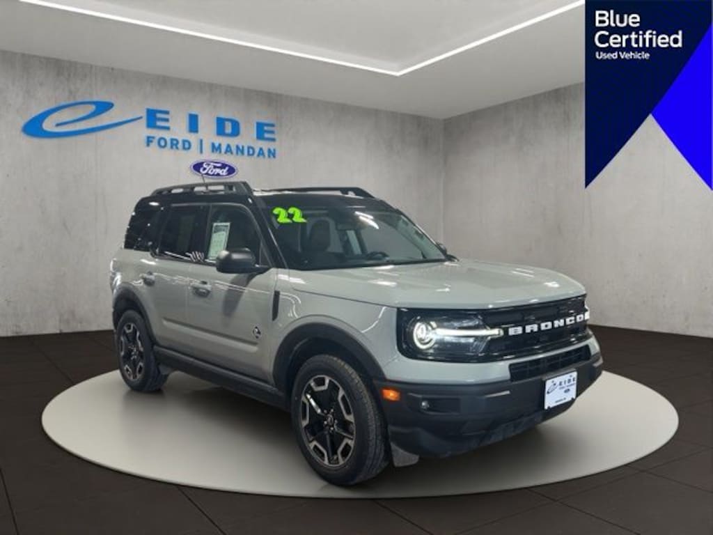 Certified 2022 Ford Bronco Sport Outer Banks SUV