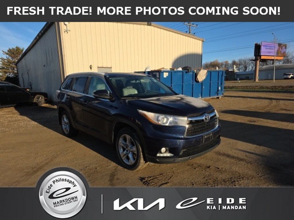 Used 2014 Toyota Highlander Limited Platinum V6 SUV