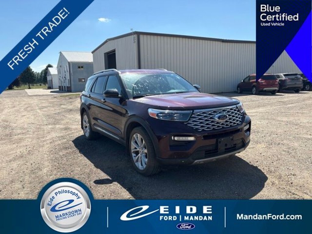 Certified 2022 Ford Explorer Platinum SUV