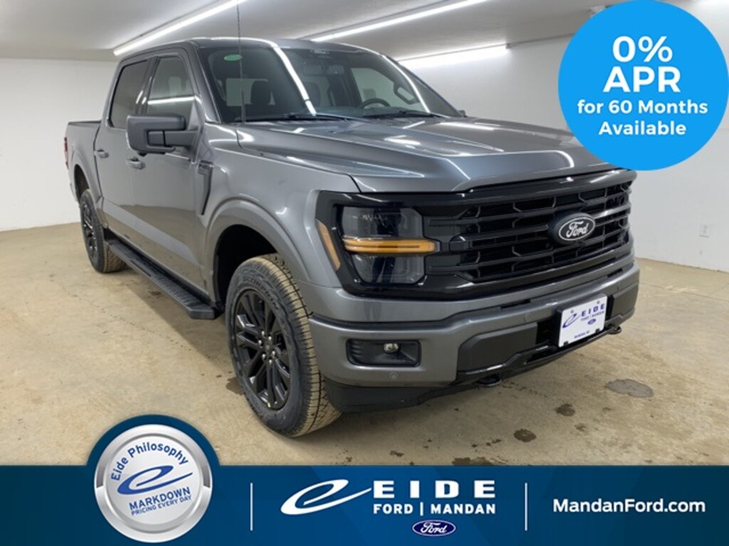 New 2025 Ford F-150 XLT Black Appearance Truck