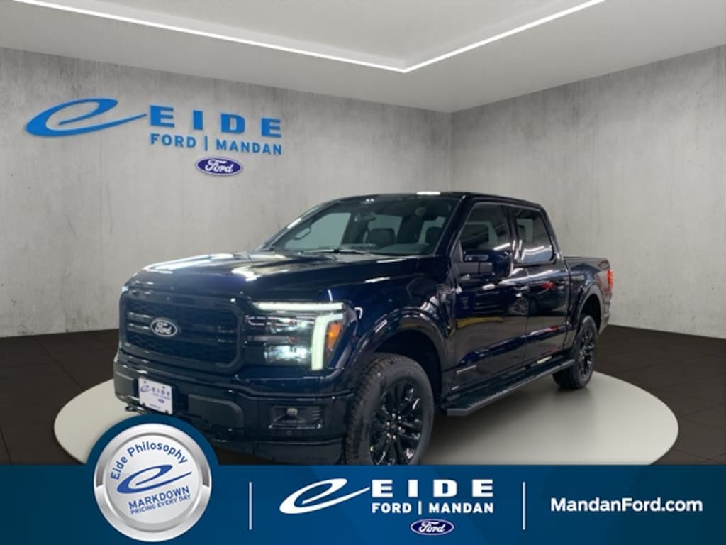 New 2025 Ford F-150 Lariat Black Appearance Truck