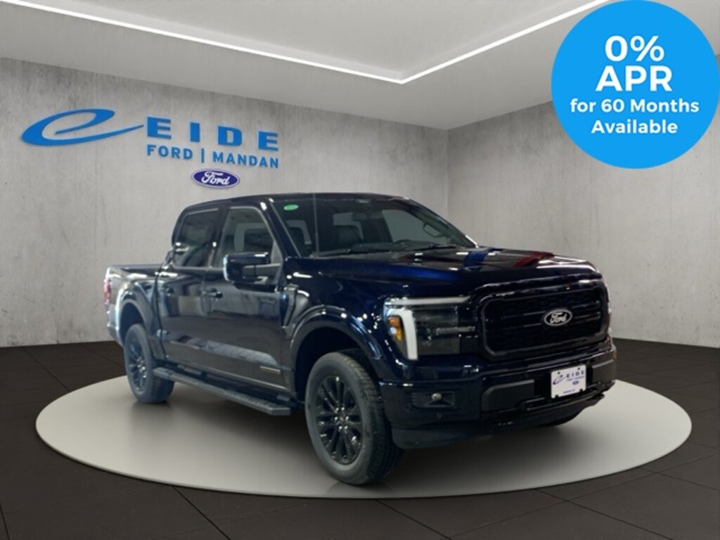 New 2025 Ford F-150 Lariat Black Appearance Truck