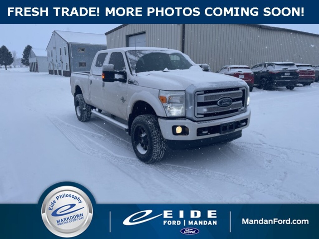 Used 2015 Ford F-250SD Platinum Truck
